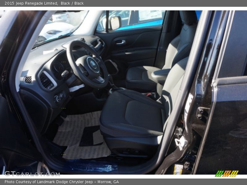 Black / Black 2015 Jeep Renegade Limited