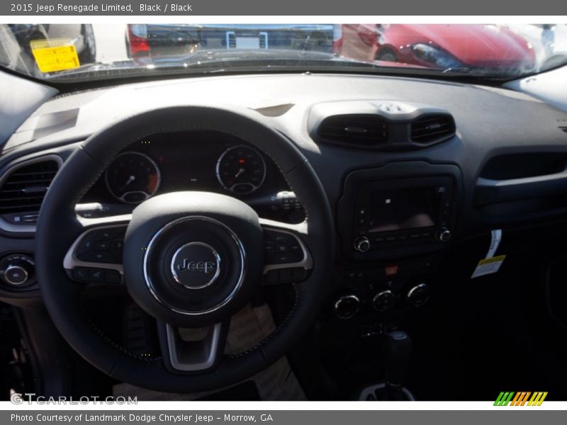 Black / Black 2015 Jeep Renegade Limited