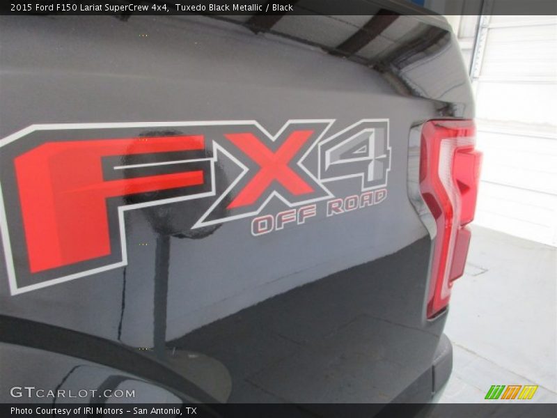 Tuxedo Black Metallic / Black 2015 Ford F150 Lariat SuperCrew 4x4