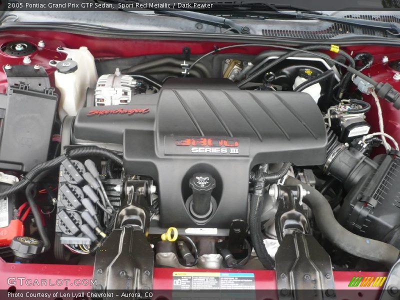 Sport Red Metallic / Dark Pewter 2005 Pontiac Grand Prix GTP Sedan