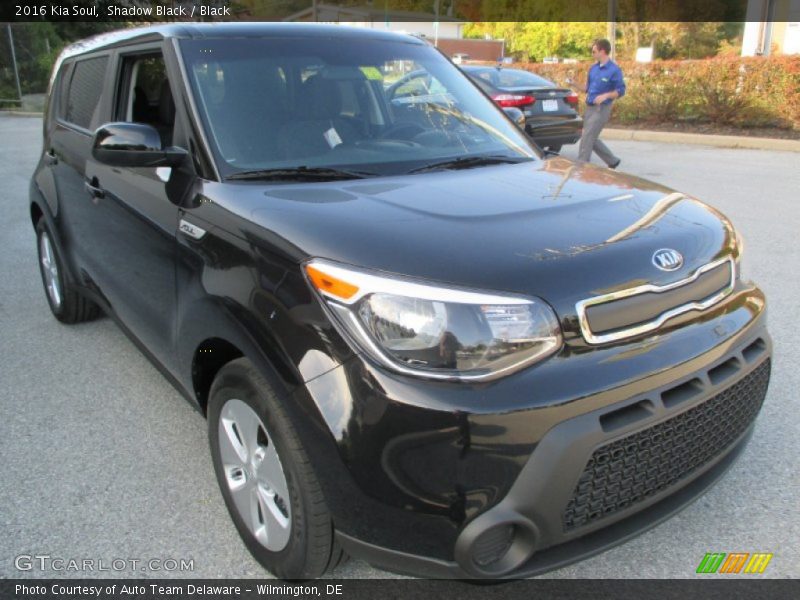 Shadow Black / Black 2016 Kia Soul