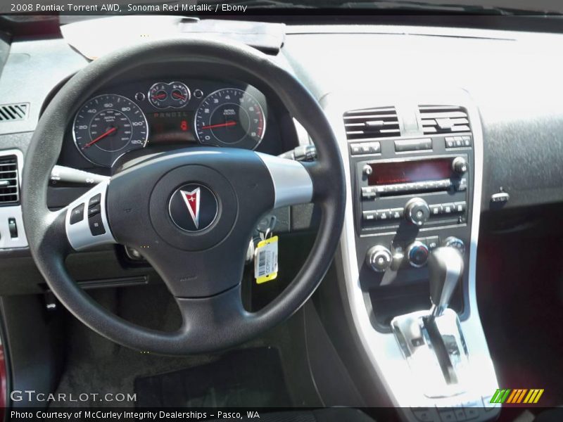 Sonoma Red Metallic / Ebony 2008 Pontiac Torrent AWD