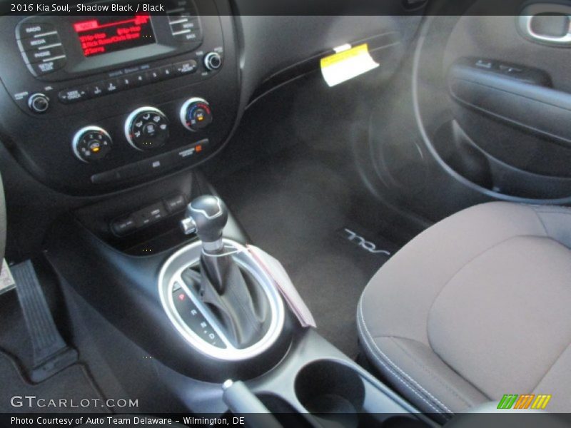 Shadow Black / Black 2016 Kia Soul