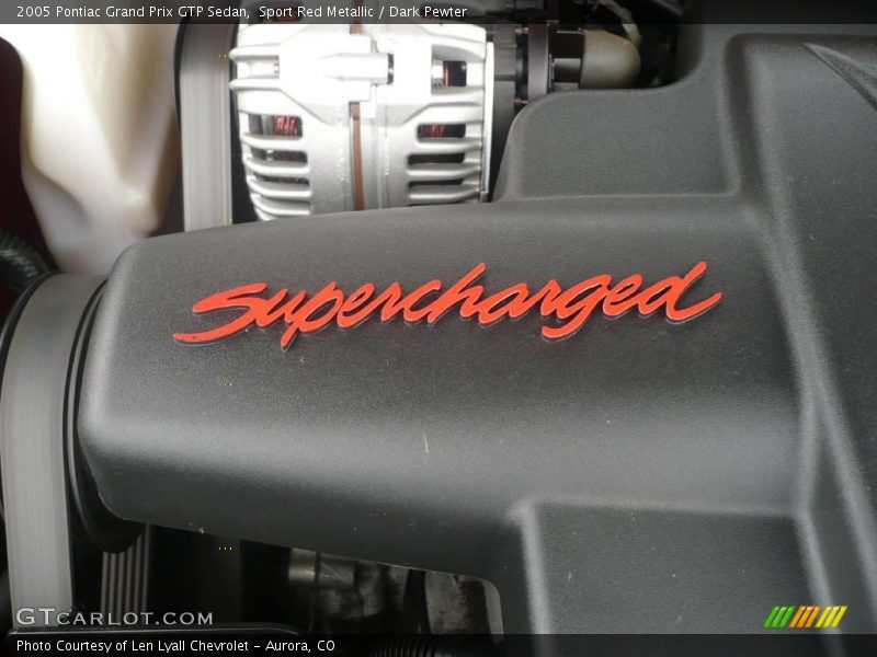 Sport Red Metallic / Dark Pewter 2005 Pontiac Grand Prix GTP Sedan