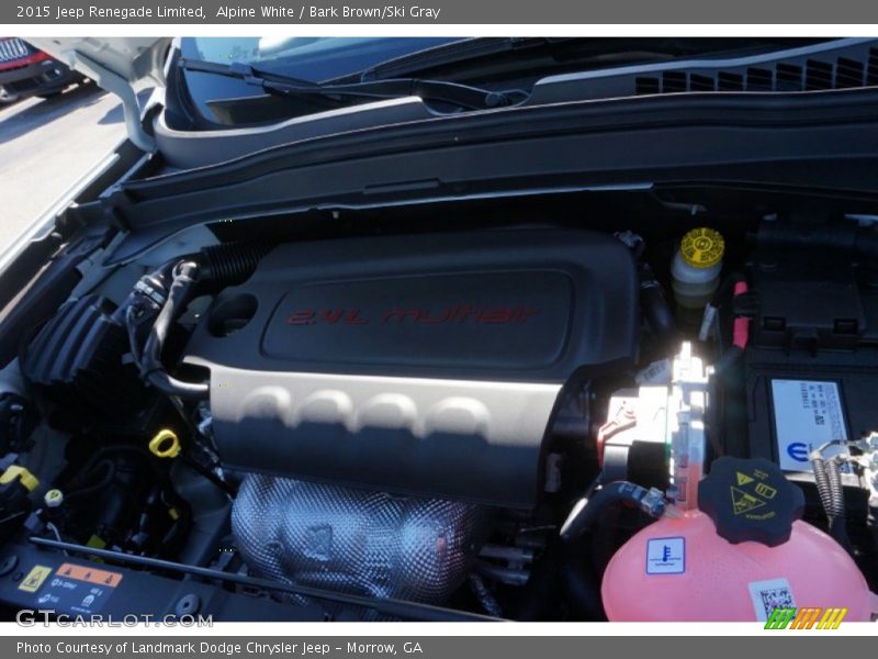 Alpine White / Bark Brown/Ski Gray 2015 Jeep Renegade Limited