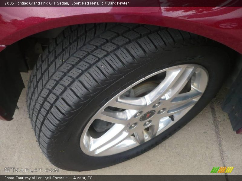 Sport Red Metallic / Dark Pewter 2005 Pontiac Grand Prix GTP Sedan
