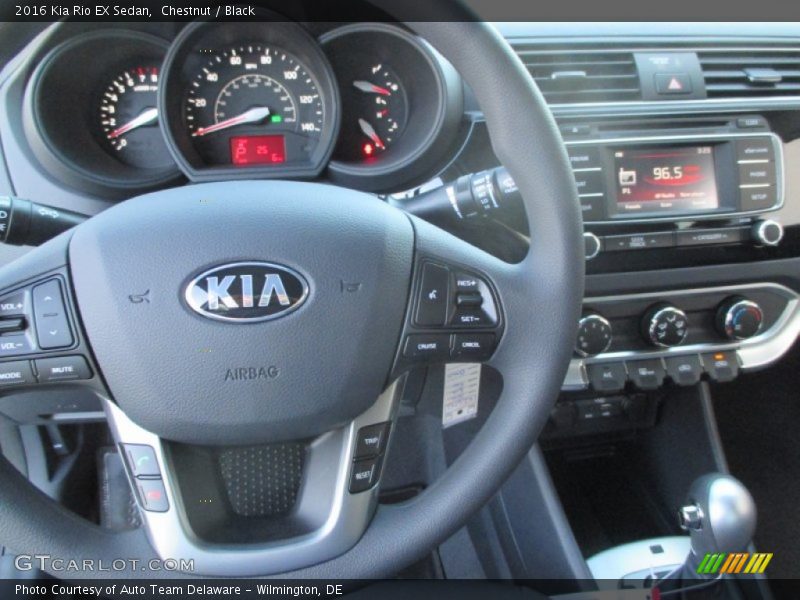 Chestnut / Black 2016 Kia Rio EX Sedan