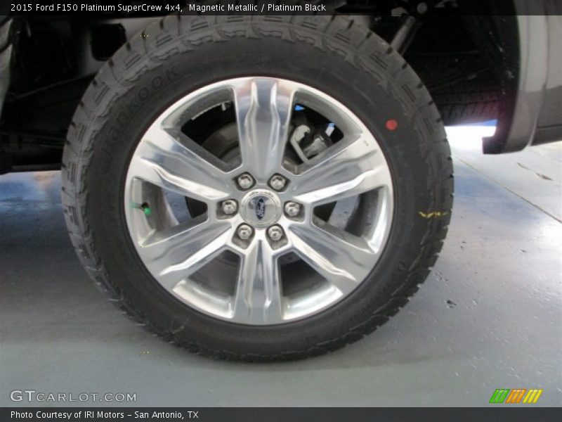 Magnetic Metallic / Platinum Black 2015 Ford F150 Platinum SuperCrew 4x4