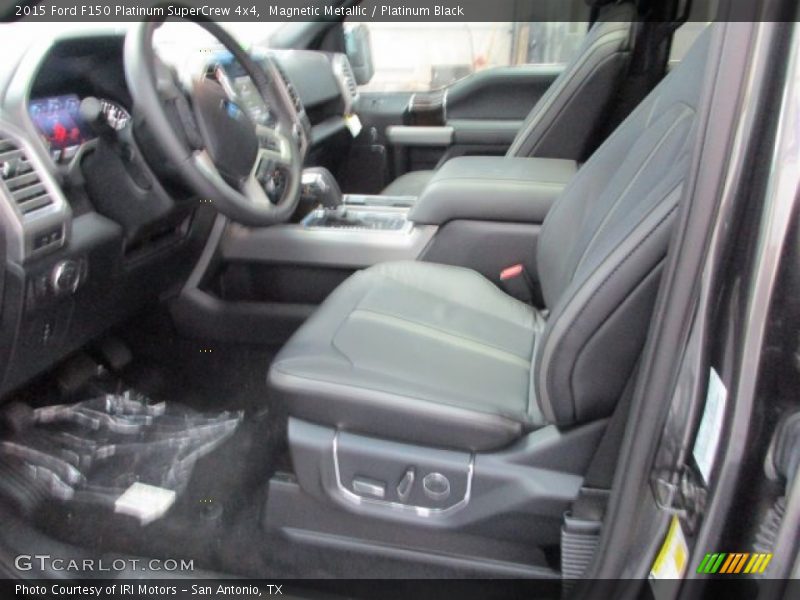 Magnetic Metallic / Platinum Black 2015 Ford F150 Platinum SuperCrew 4x4