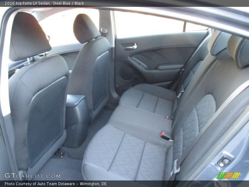Steel Blue / Black 2016 Kia Forte LX Sedan