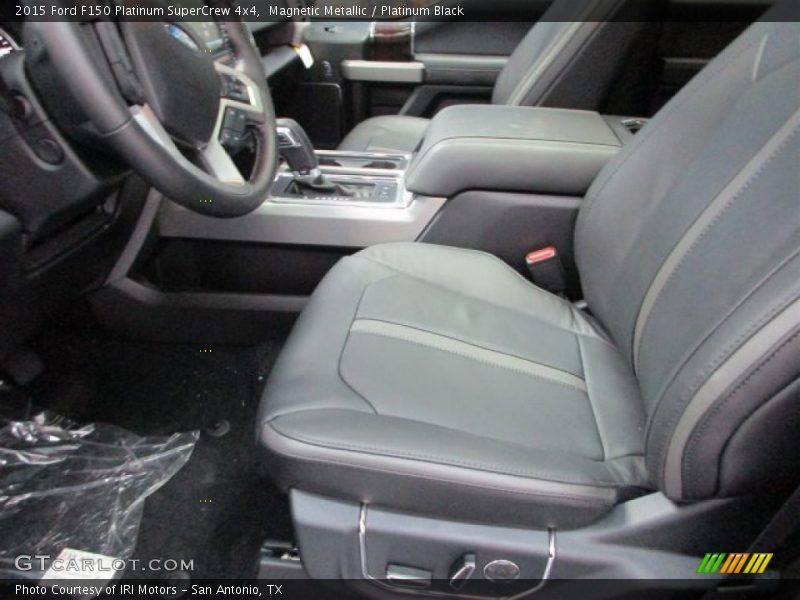 Magnetic Metallic / Platinum Black 2015 Ford F150 Platinum SuperCrew 4x4