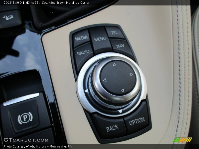 Sparkling Brown Metallic / Oyster 2016 BMW X1 xDrive28i