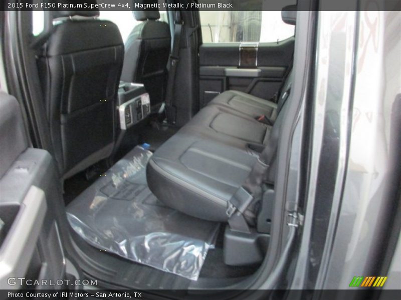 Magnetic Metallic / Platinum Black 2015 Ford F150 Platinum SuperCrew 4x4