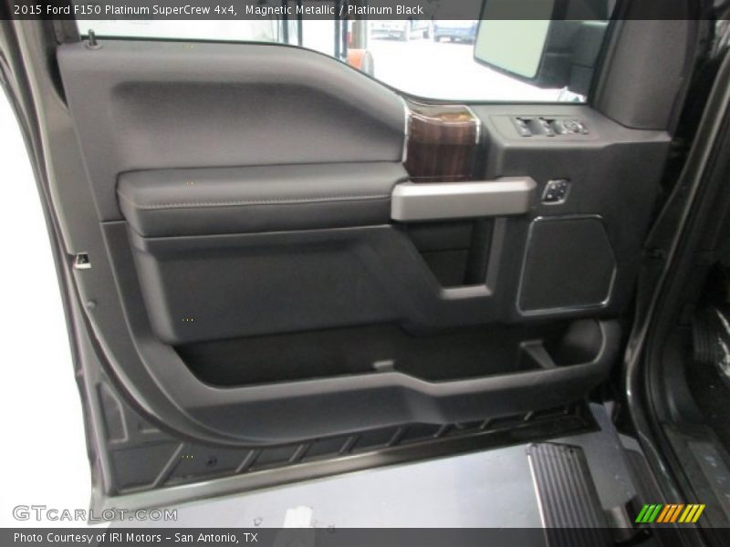 Magnetic Metallic / Platinum Black 2015 Ford F150 Platinum SuperCrew 4x4
