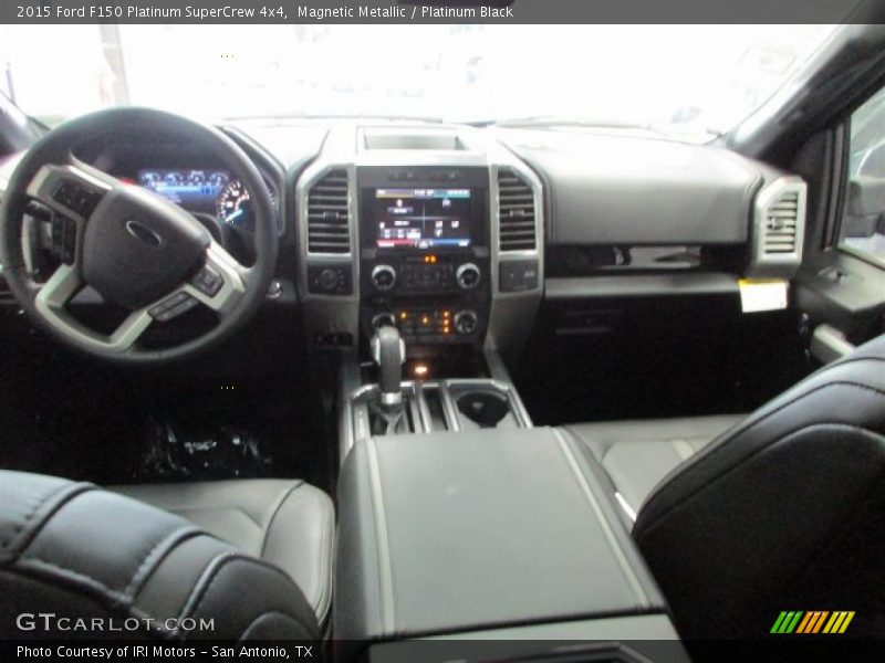 Magnetic Metallic / Platinum Black 2015 Ford F150 Platinum SuperCrew 4x4