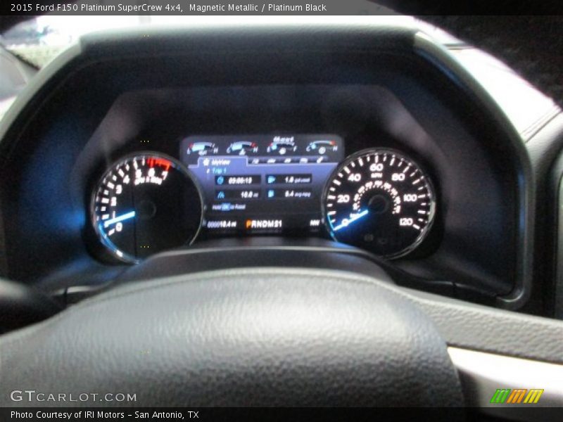 Magnetic Metallic / Platinum Black 2015 Ford F150 Platinum SuperCrew 4x4