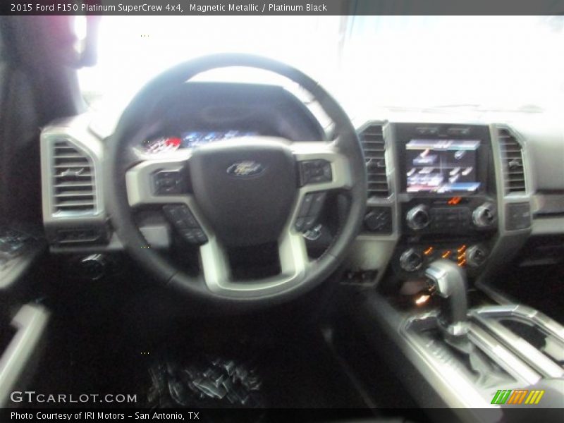 Magnetic Metallic / Platinum Black 2015 Ford F150 Platinum SuperCrew 4x4
