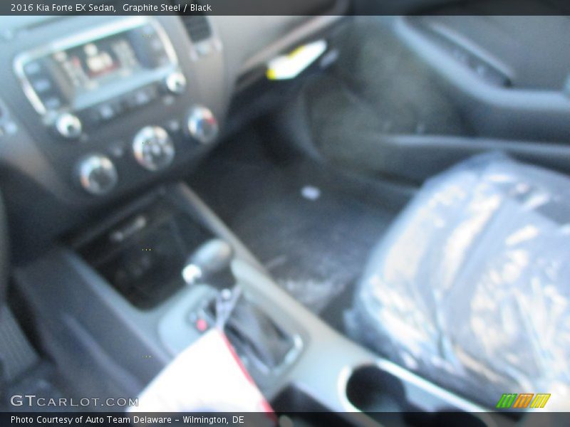 Graphite Steel / Black 2016 Kia Forte EX Sedan