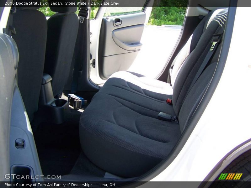 Stone White / Dark Slate Grey 2006 Dodge Stratus SXT Sedan