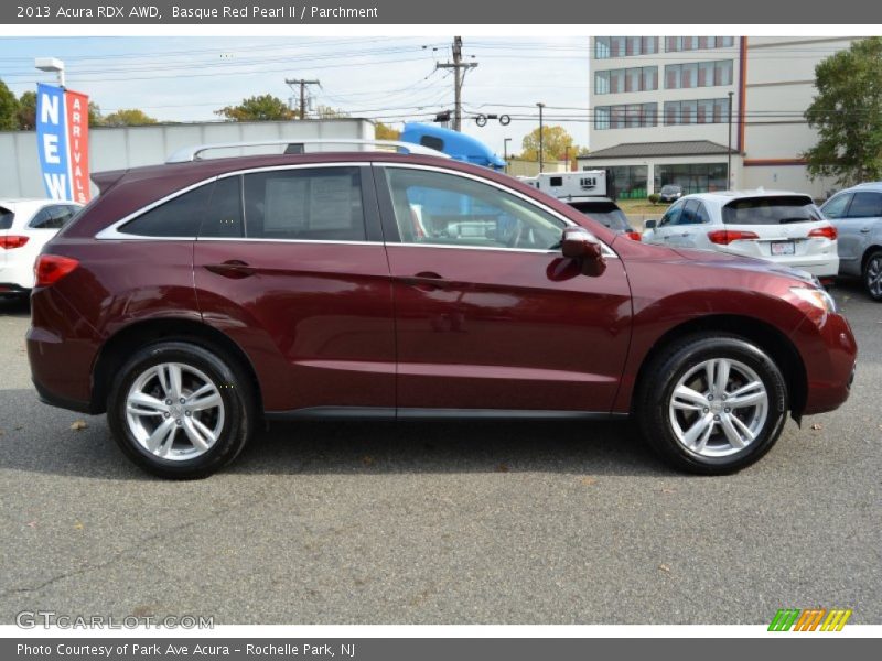 Basque Red Pearl II / Parchment 2013 Acura RDX AWD
