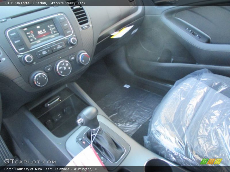 Graphite Steel / Black 2016 Kia Forte EX Sedan