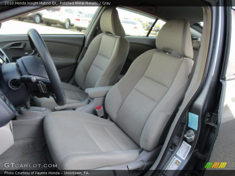 Polished Metal Metallic / Gray 2010 Honda Insight Hybrid EX