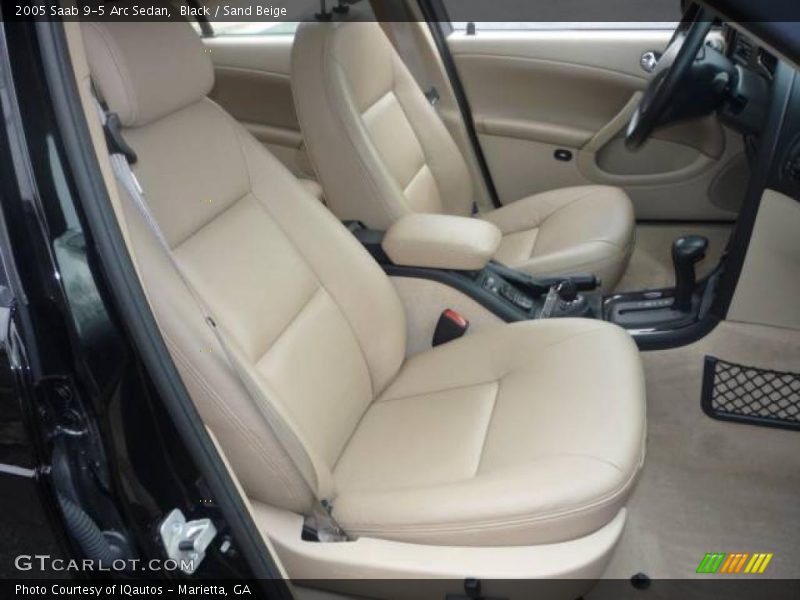 Black / Sand Beige 2005 Saab 9-5 Arc Sedan