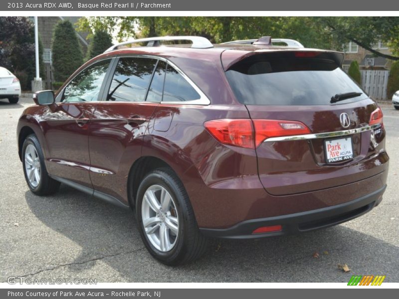 Basque Red Pearl II / Parchment 2013 Acura RDX AWD