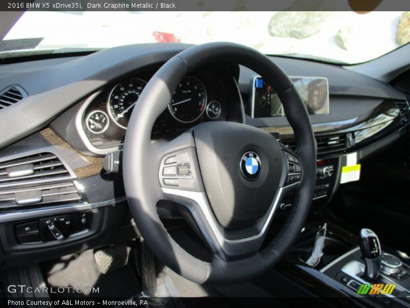 Dark Graphite Metallic / Black 2016 BMW X5 xDrive35i