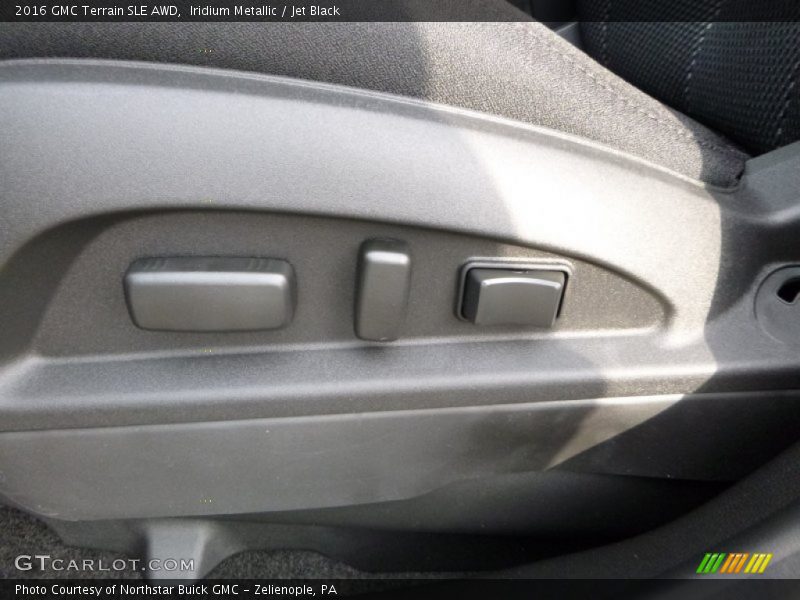 Iridium Metallic / Jet Black 2016 GMC Terrain SLE AWD