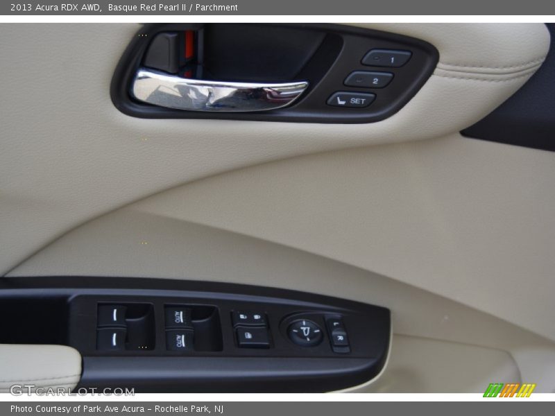 Basque Red Pearl II / Parchment 2013 Acura RDX AWD