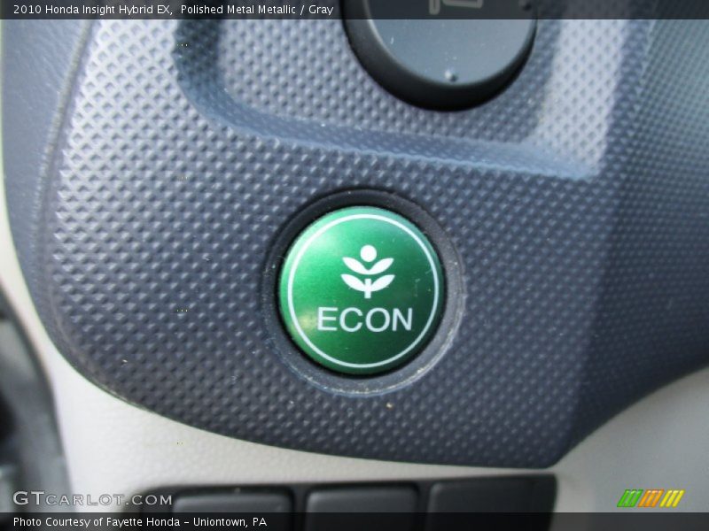 Polished Metal Metallic / Gray 2010 Honda Insight Hybrid EX