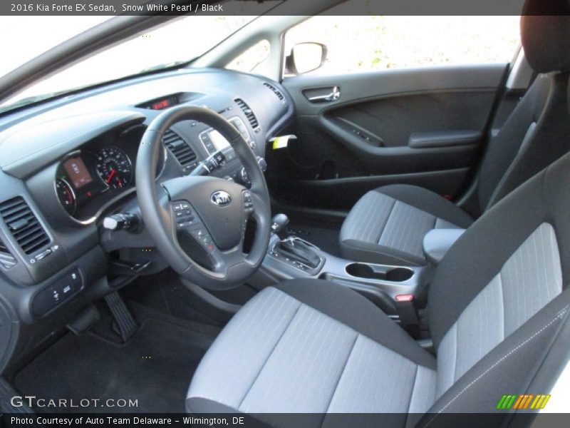 Front Seat of 2016 Forte EX Sedan