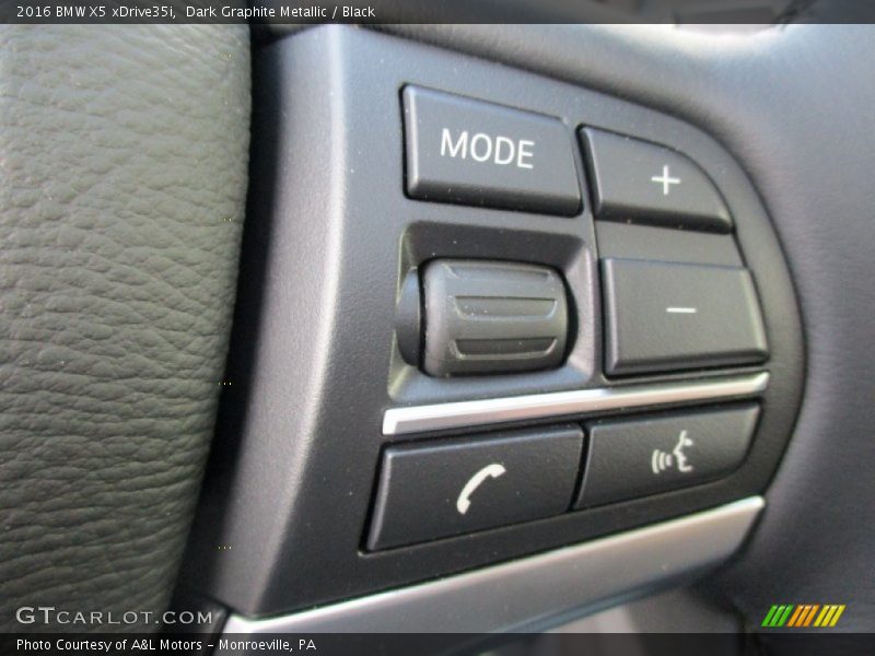 Dark Graphite Metallic / Black 2016 BMW X5 xDrive35i