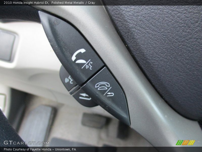 Polished Metal Metallic / Gray 2010 Honda Insight Hybrid EX