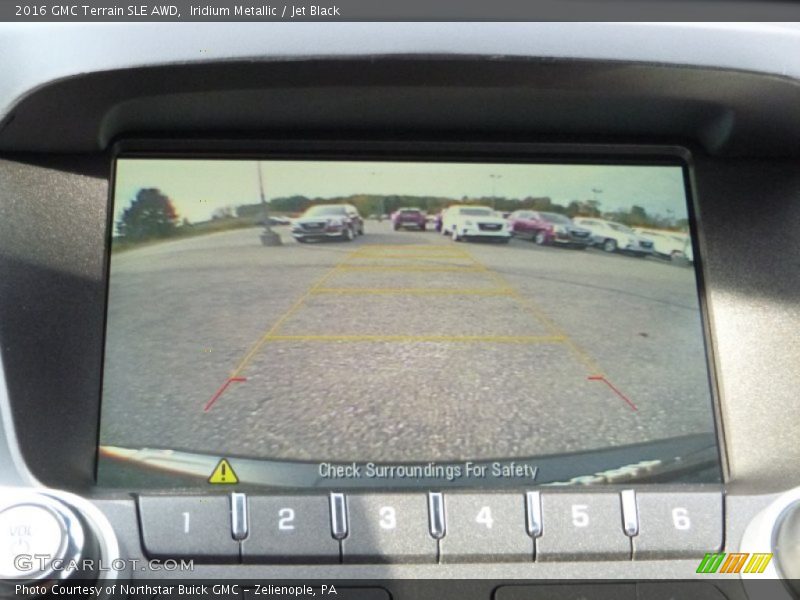 Iridium Metallic / Jet Black 2016 GMC Terrain SLE AWD