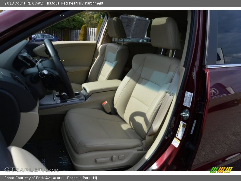 Basque Red Pearl II / Parchment 2013 Acura RDX AWD