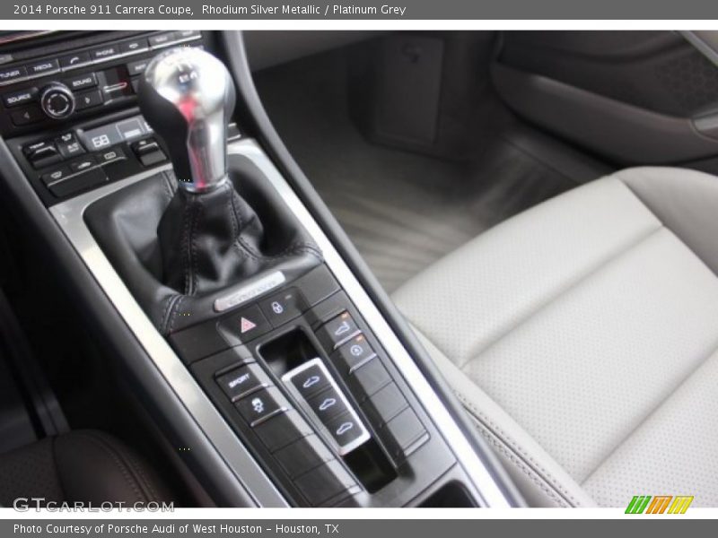  2014 911 Carrera Coupe 7 Speed Manual Shifter