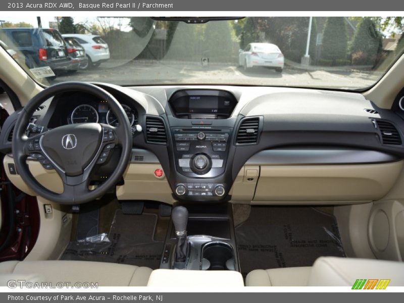 Basque Red Pearl II / Parchment 2013 Acura RDX AWD