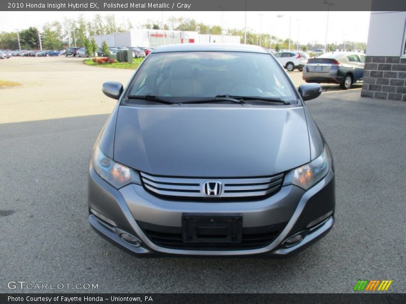 Polished Metal Metallic / Gray 2010 Honda Insight Hybrid EX