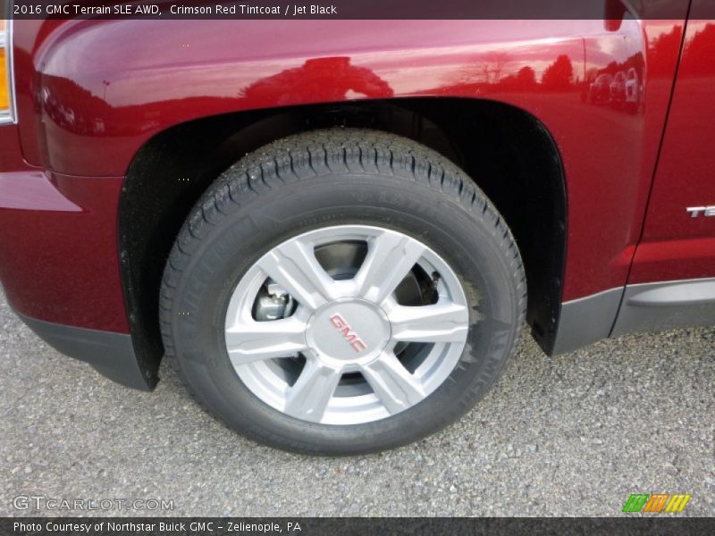 Crimson Red Tintcoat / Jet Black 2016 GMC Terrain SLE AWD