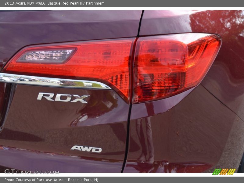 Basque Red Pearl II / Parchment 2013 Acura RDX AWD