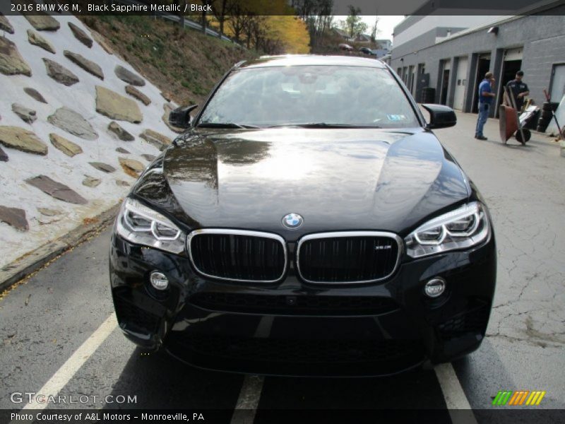Black Sapphire Metallic / Black 2016 BMW X6 M