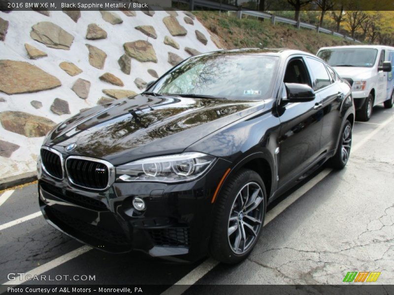 Black Sapphire Metallic / Black 2016 BMW X6 M