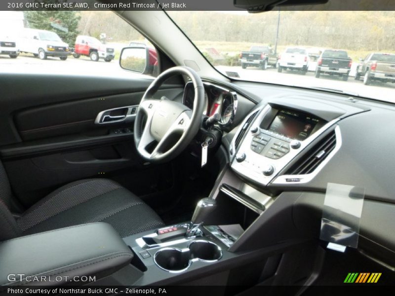 Crimson Red Tintcoat / Jet Black 2016 GMC Terrain SLE AWD