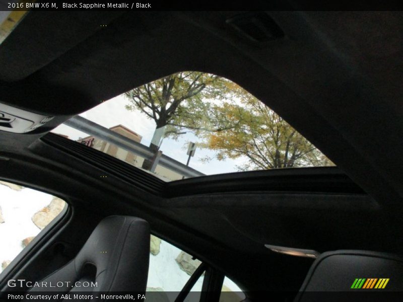 Black Sapphire Metallic / Black 2016 BMW X6 M