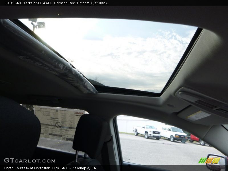Crimson Red Tintcoat / Jet Black 2016 GMC Terrain SLE AWD