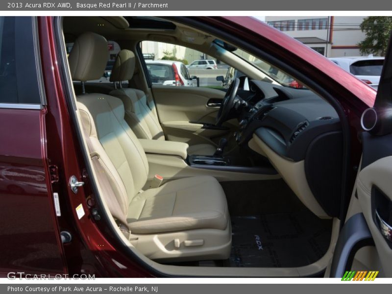 Basque Red Pearl II / Parchment 2013 Acura RDX AWD