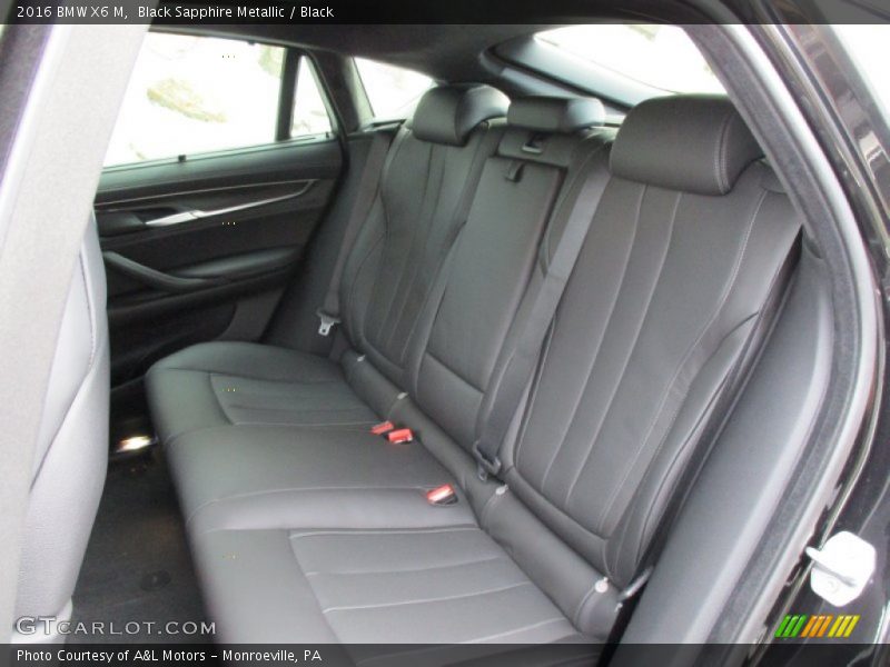 Rear Seat of 2016 X6 M 