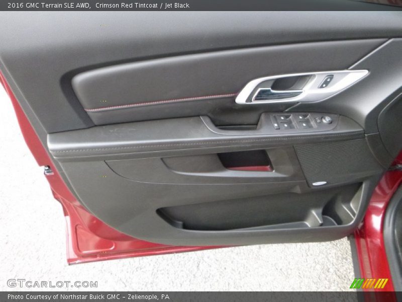Crimson Red Tintcoat / Jet Black 2016 GMC Terrain SLE AWD